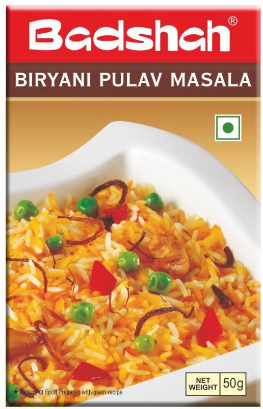 BADSHAH Biryani Pulav Masala Powder|Pulao Masala|Healthy Delicious & Flavourful Cooking  (50 g)