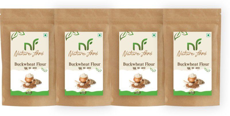 Nature food Best Quality Buckwheat Flour/ Kuttu Atta / Buck Wheat - 500GM (Pack of 4)  (2 kg, Pack of 4)