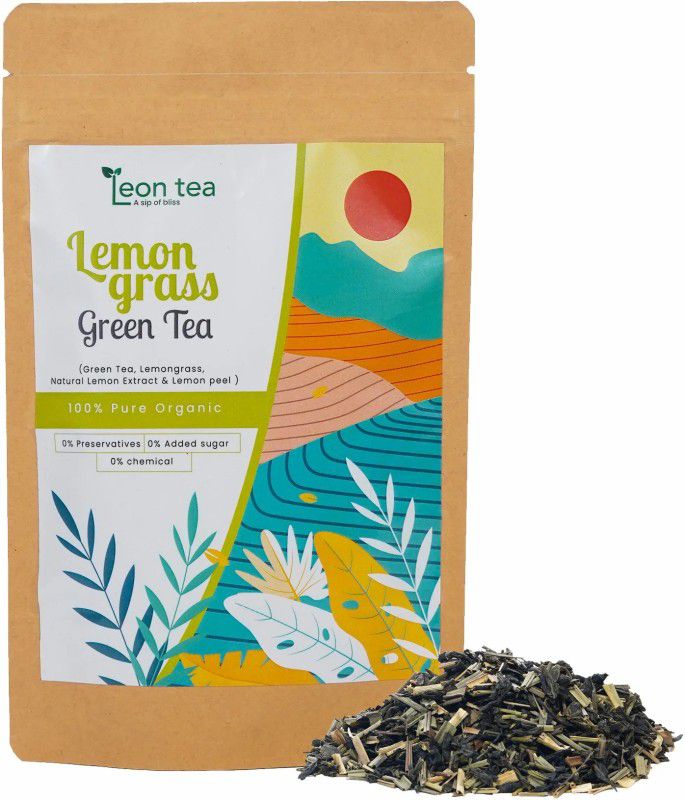 leon tea Lemongrass Green Tea Green Tea Pouch  (50 g)