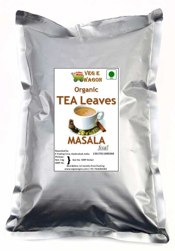 Veg E Wagon Premium Organic Masala Tea 1000 gm Ginger Masala Tea Pouch  (1000 g)