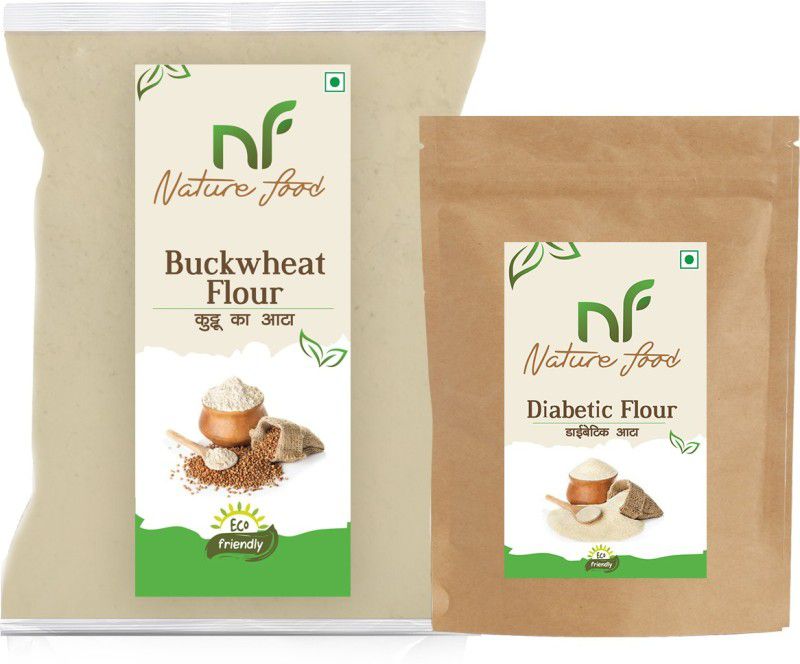 Nature food Best Quality Buckwheat Flour (5kg) & Diabetic Flour (1kg ) Combo  (6)