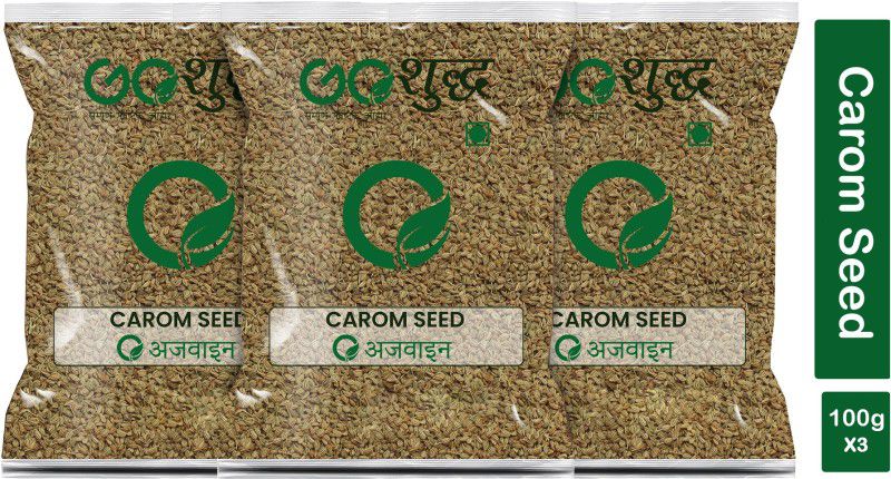 Goshudh Premium Quality Ajwain (Carom Seeds)-100gm (Pack Of 3)  (3 x 100 g)