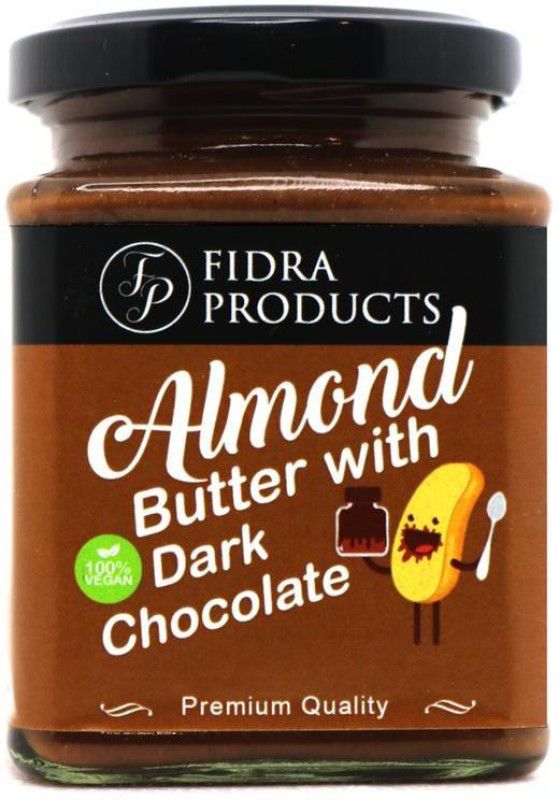 Fidra Products Almond Butter with Dark Chocolate (180GM) 180 g