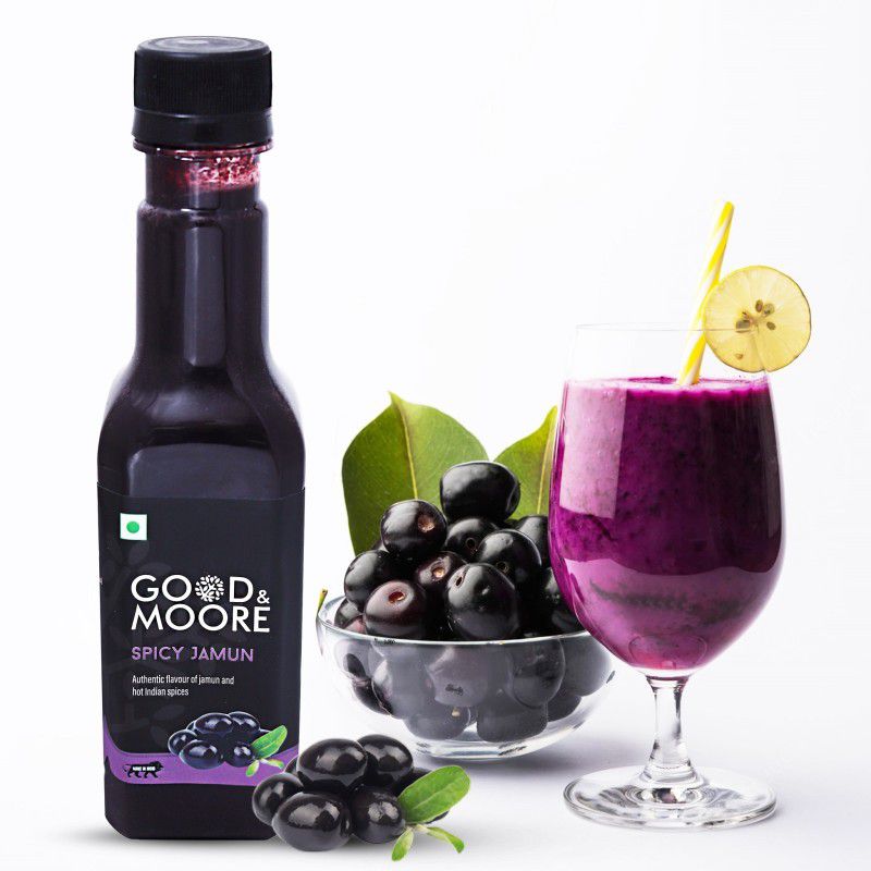 good+moore Cocktail, Mocktail, Sodas, Ice-teas and more Jamun Syrup  (250 ml, Pack of 1)