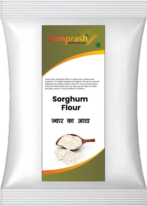Annprash Premium Quality Sorghum Flour/ Jowar Atta - 2KG Pack  (2 kg)