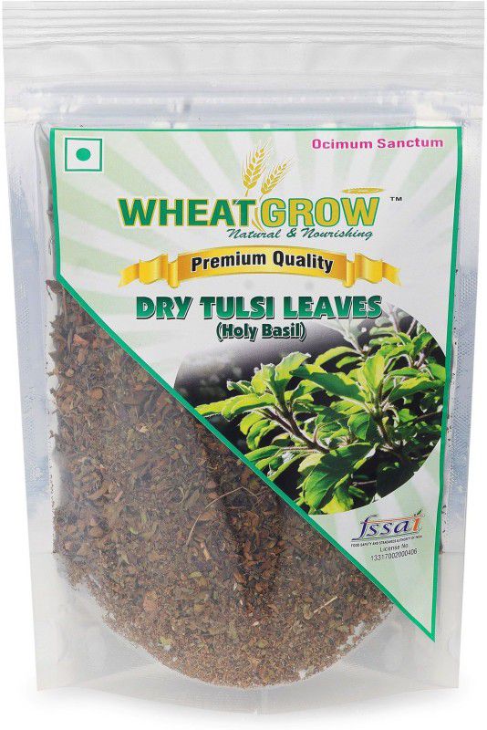WHEATGROW Dry Tulsi Leaves - 50 Grams  (50 g)