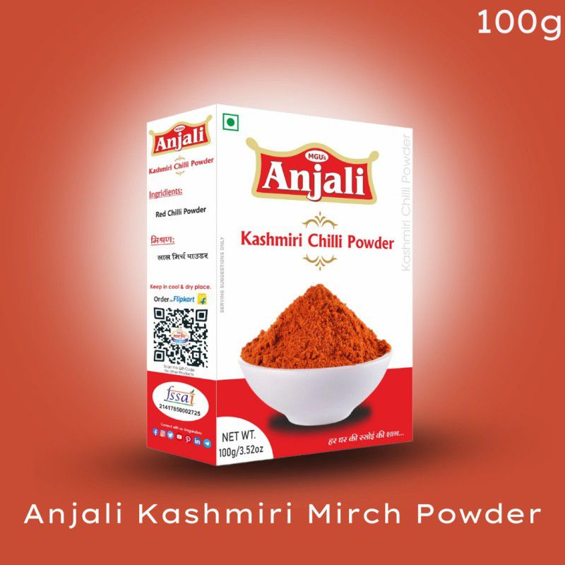 Anjali Kashmiri Mirch Combo Pack of 200g  (2 x 100 g)
