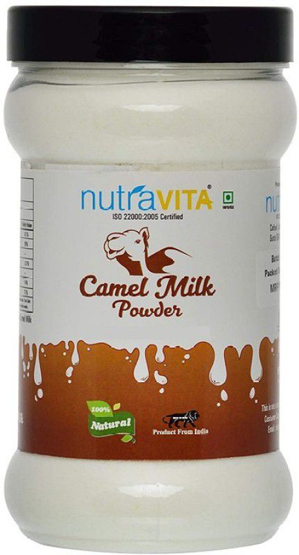 Nutra Vita Camel 1000 Grams (Freeze Dried, Gluten Free, No Additives, No Preservatives) Flavored Milk Powder  (1000 g)