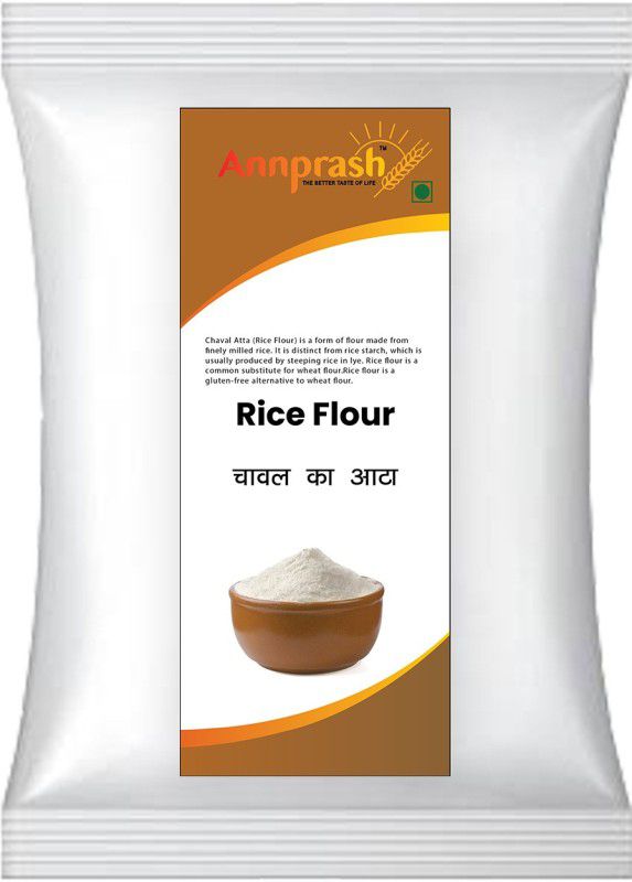 Annprash Premium Quality Rice Flour/Chaval Atta - 5KG Pack  (5 kg)