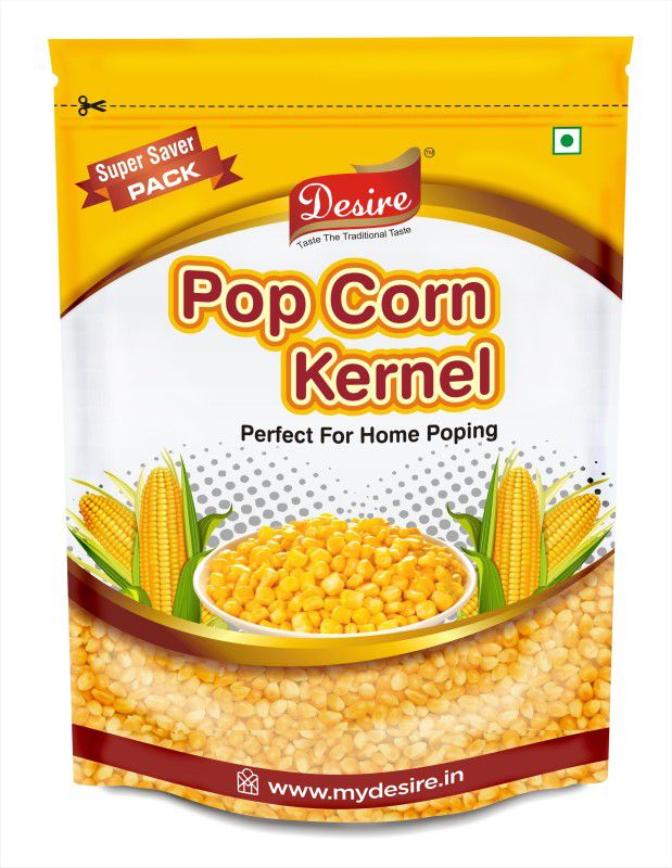 Desire Foods Pop Corn Kernels 1 Kg Corn  (1 kg)