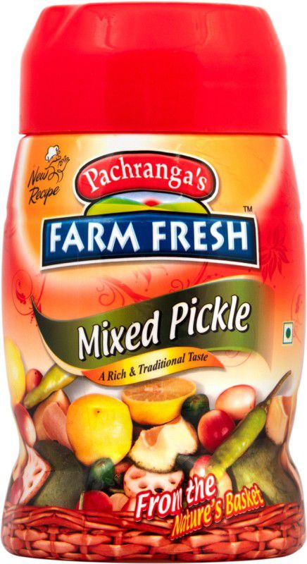 Pachranga's Farm Fresh Mixed Pickle Mixed Vegetable Pickle  (1 kg)