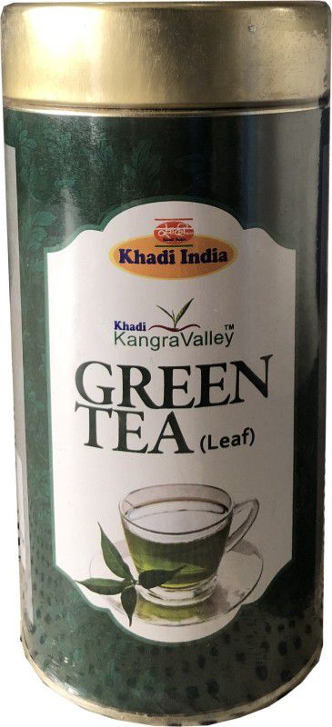 Khadi Kangra Valley Green Tea (Leaf)- 100g- Kangra Valley- Khadi Herbs Herbal Tea Tin  (100 g)