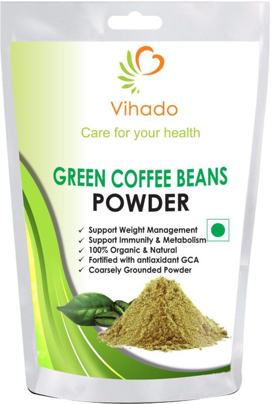 Vihado Nutrition Green Coffee Beans Powder 250g for Weight Management Instant Coffee  (250 g)