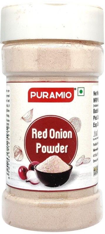 PURAMIO Red Onion Powder, [100% Natural]-  (100 g)