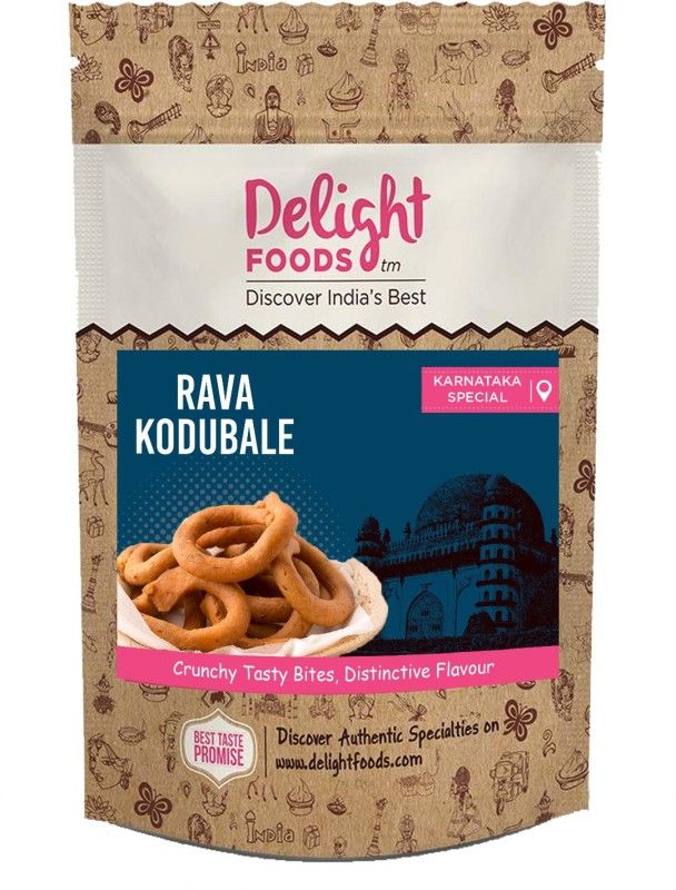 Delight Foods Rava Kodubale  (200 g)