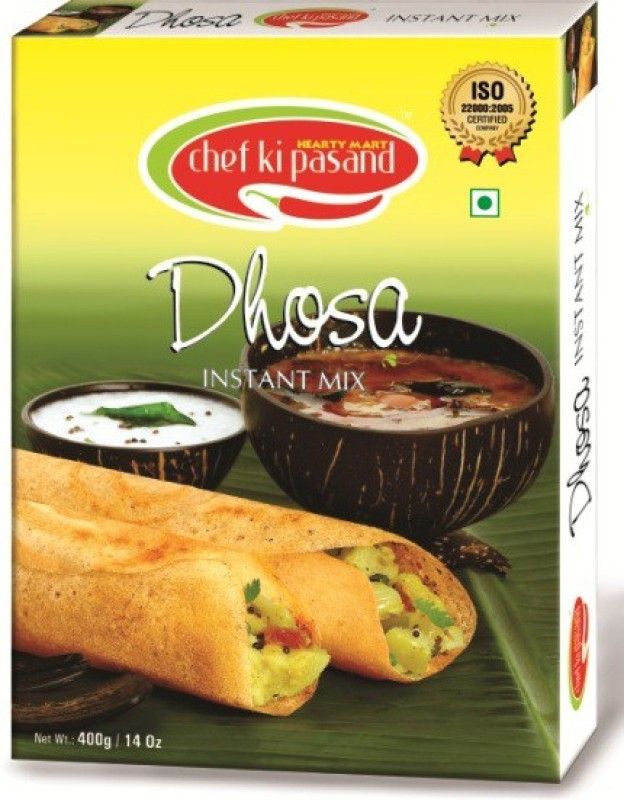 HEARTY MART Chef Ki Pasand Dhosa Instent Mix 800 g  (Pack of 2)