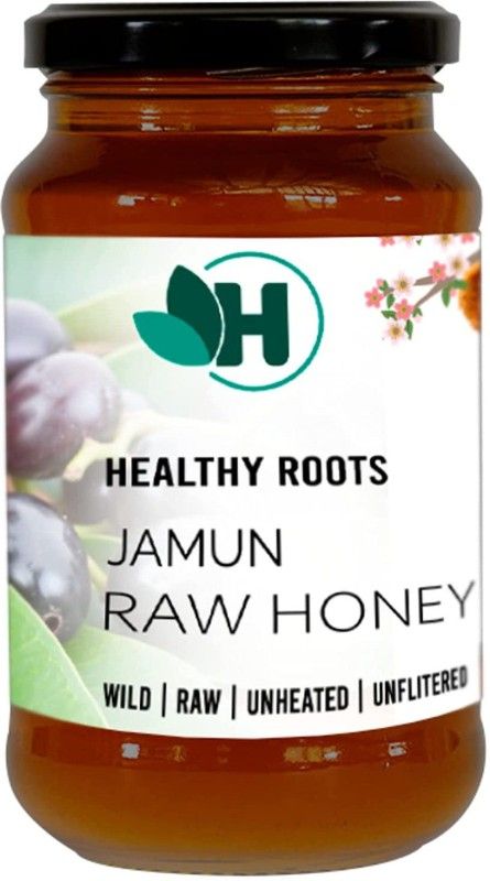 Healthy Roots Jamun Honey 1Kg Organic Raw Unprocessed ( Pure & Natural)  (1 kg)