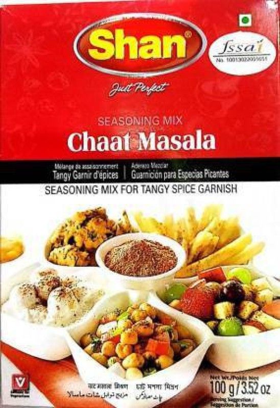 SHAN Chaat Masala Seasoning  (6 x 100 g)