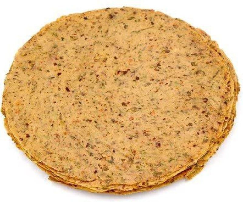 Veganic Amritsari Chana Kasuri Maithi Flavour Papad 400 Grams Masala Papad 400 g