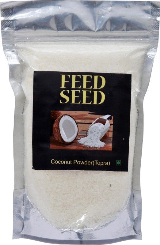 FeedSeed Coconut Powder Nariyal Burada, Coconut Powder for Cooking, Khopra Bura  (400)
