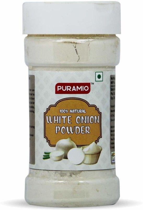 PURAMIO White Onion Powder Sprinkler[ 100% Natural ]  (100 g)