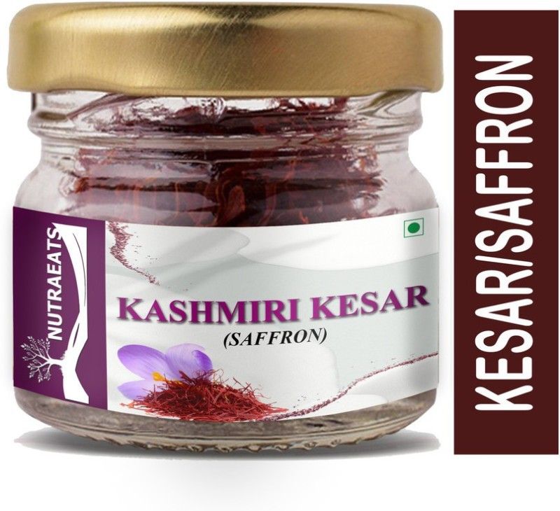 NutraEats Natural, Pure and Organic Finest, Grade Kashmiri Kesar / Saffron (1g)  (1 g)