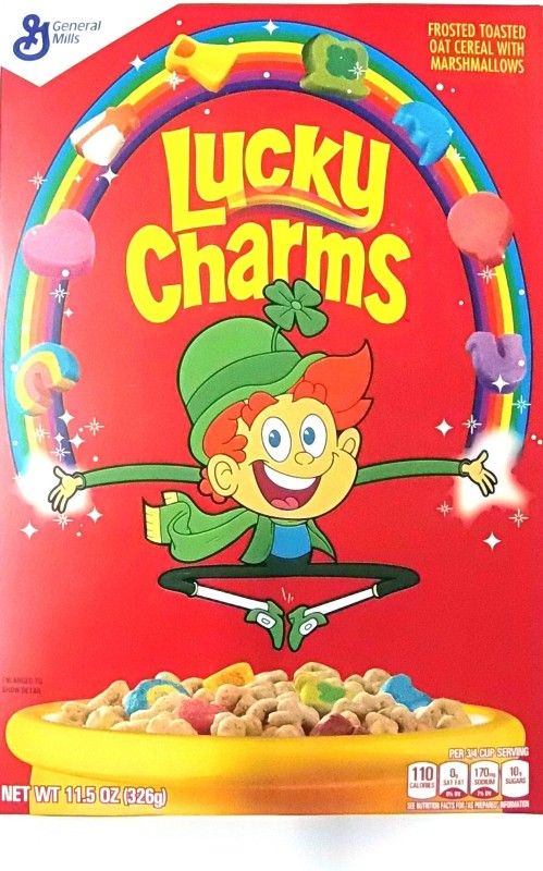 General Mills Cereal Lucky Charms Box  (326 g)