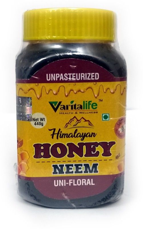 VaritaLife Himalayan Neem floral Raw Honey  (440 ml)
