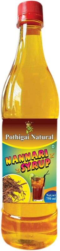 POTHIGAI NATURAL NNS04 Nannari Syrup  (750 ml, Pack of 1)