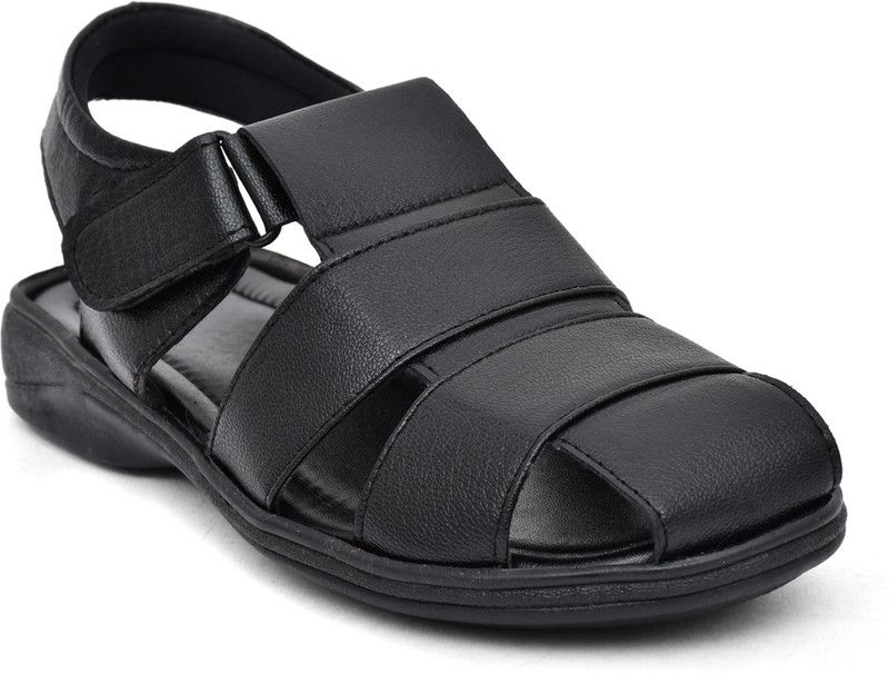 Men Black Flats