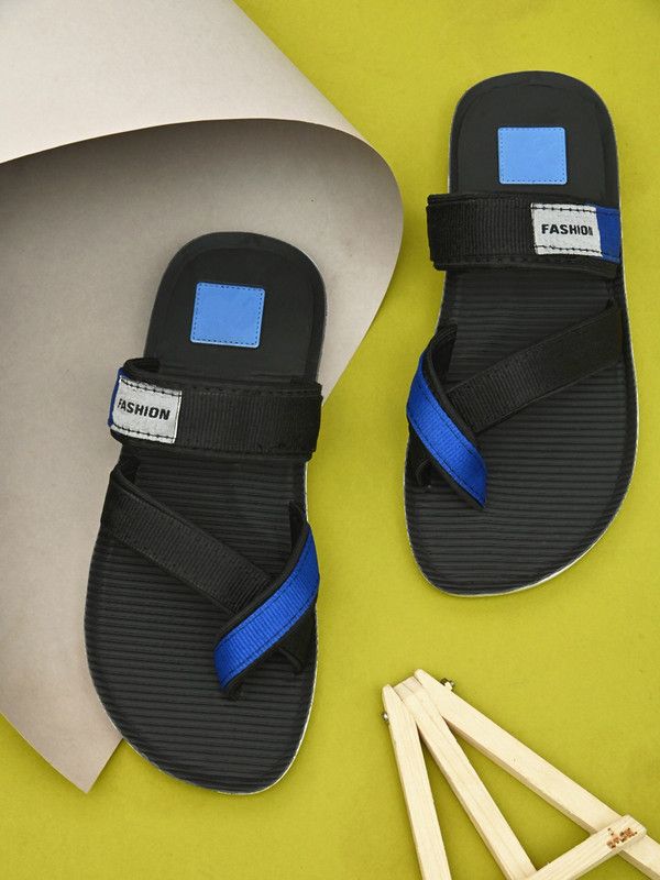 Men Black, Blue Casual