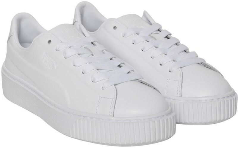 Platform Seamless Wn s Sneakers For Women  (White)