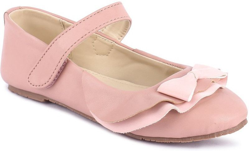 Slip on Ballerinas For Girls  (Pink)