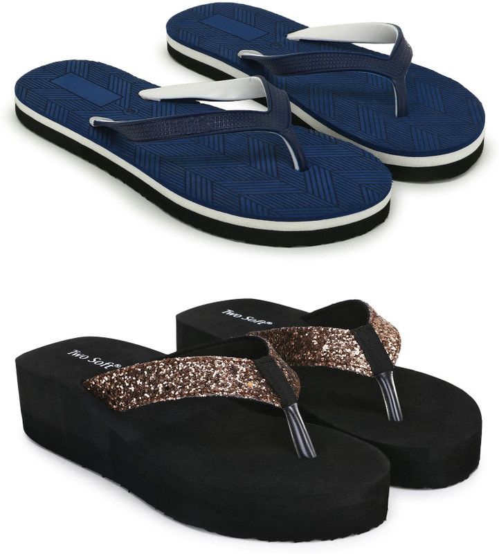 Slippers  (Blue, Copper 5)