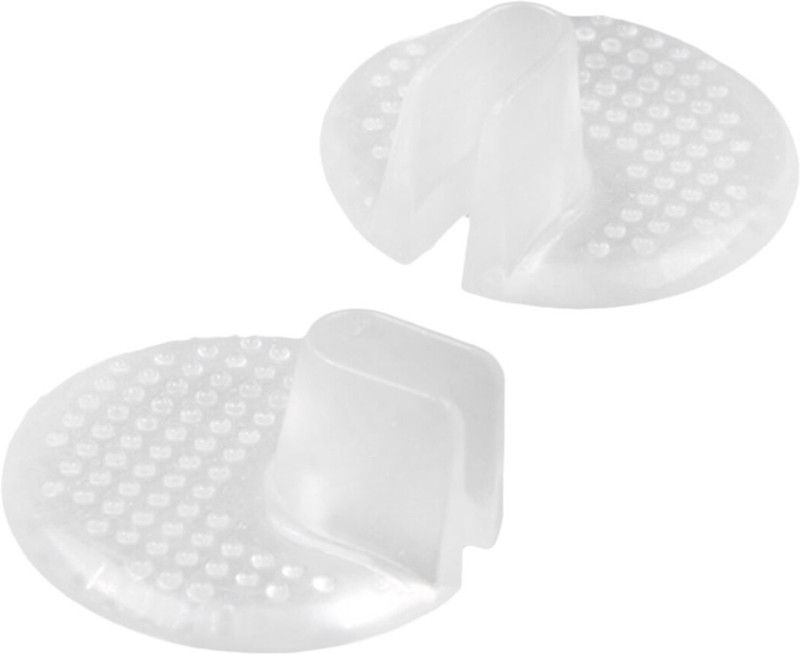 Digital Shoppy 1 pair Flip flop Sandals Silicone Shoe Insoles Gel Pads Silicone Toe Regular Shoe Insole  (TRANSPARENT)