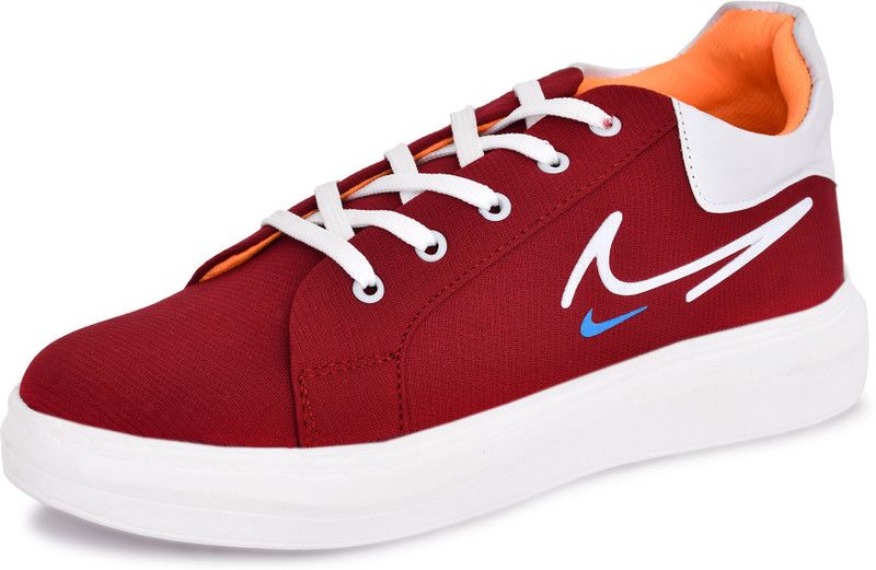 CASUAL SNEAKER SHOES AND PARTYWEAR SHOES CASUALS FOR MEN Sneakers For Men  (Red)