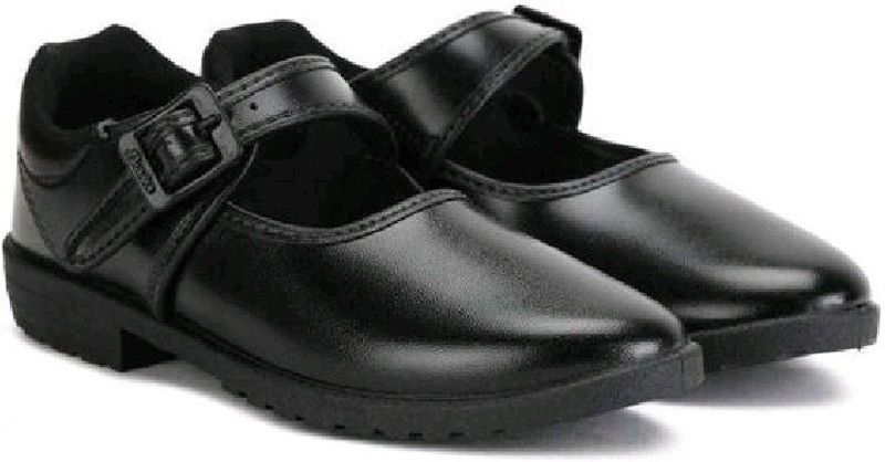 Strap Casual Shoes For Girls  (Black)