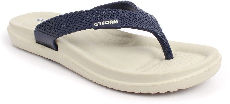 Women Slippers, Comfortable & Lightwear Flip Flop for Girls, Grey and Blue Slippers  (Grey, Blue 6)