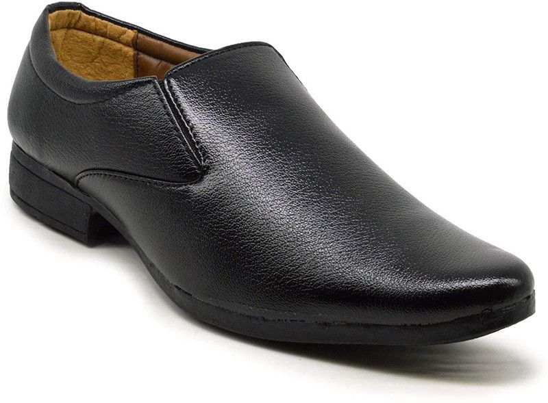 Formal Shoes Slip On For Men  (Black)