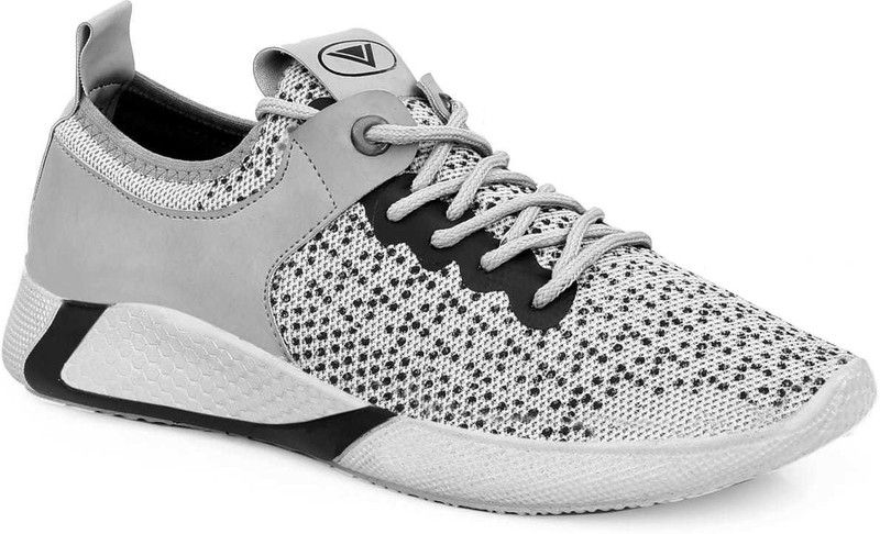 Fashionable Mens Grey Sports Shoes For Running, Gyming, Walking, Cycling, Jogging, Bowling, Cricket, Dancing And outdoor Casual Shoes. Running Shoes For Men  (Grey)