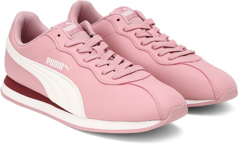 Turin II Bridal Rose-Whisper White Sneakers For Men  (Pink)