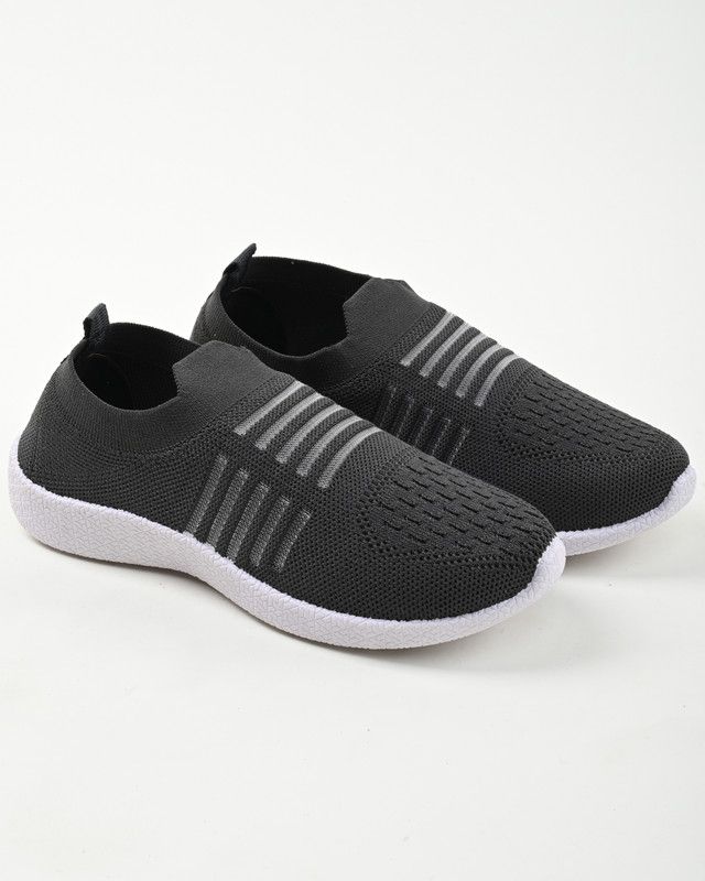 Slip on Running Shoes For Boys & Girls  (Light Green)