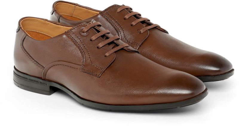 COLOMBO Derby For Men  (Tan)