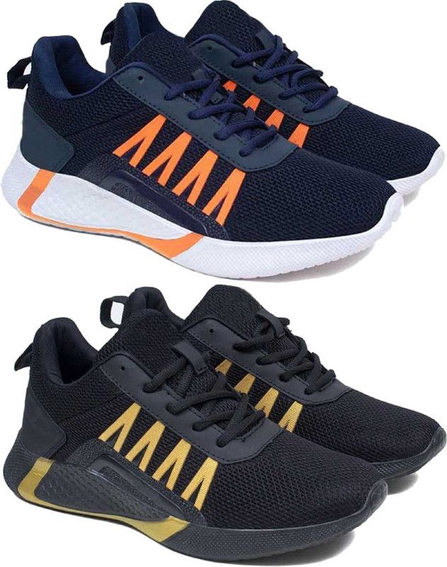 Sports Shoes For Men| Blue Shoes For Walking,Gym Shoes Running Shoes For Men Running Shoes For Men  (Blue, Black)