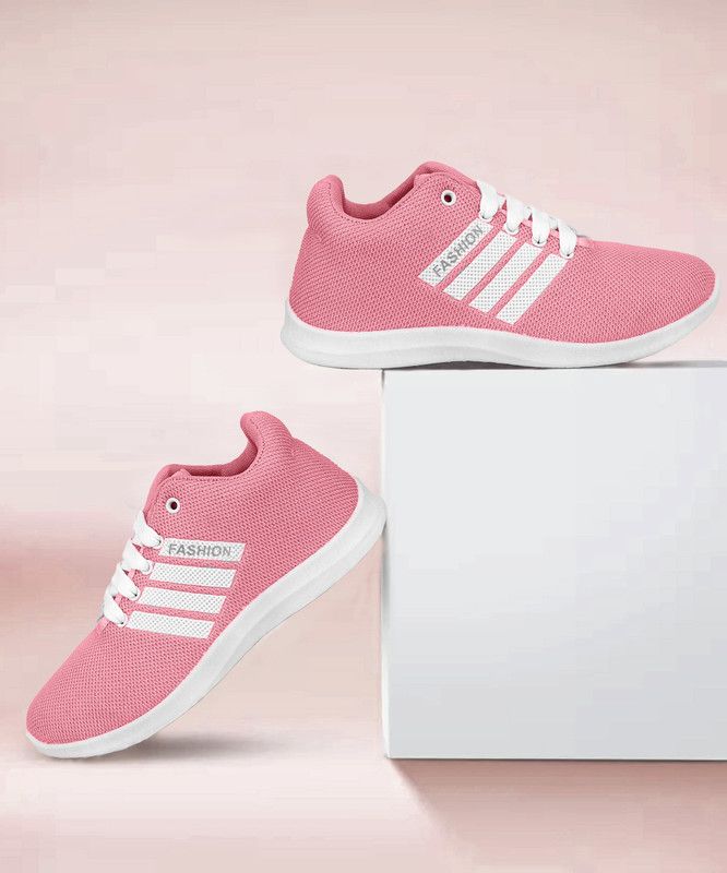 Exclusive Affordable Collection of Black Trendy & Stylish Casual Sneakers Shoes Sneakers For Women  (Pink)