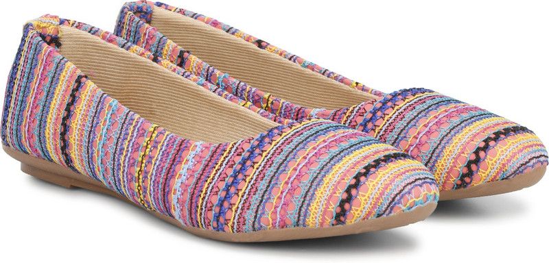 Ladies kadai belly Bellies For Women  (Pink)