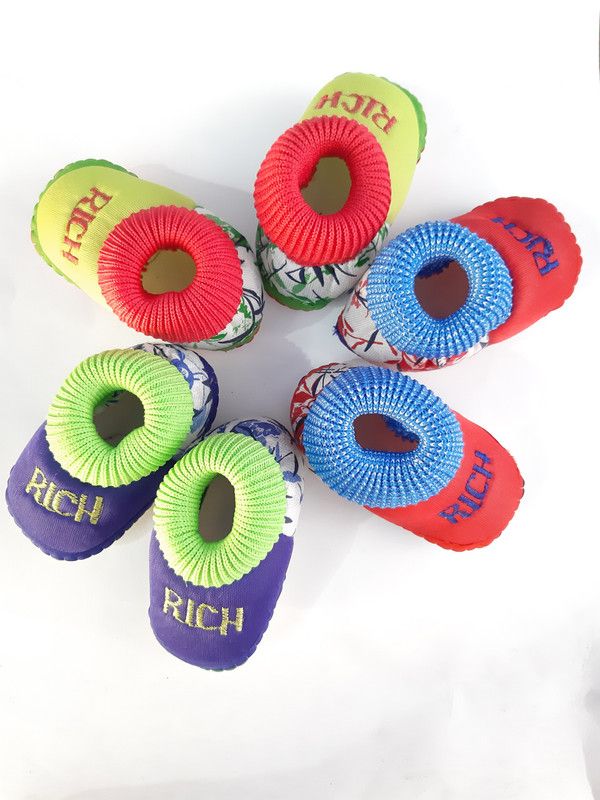 Radhakrishan Booties  (Toe to Heel Length - 12 cm, Multicolor)