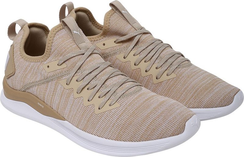 IGNITE Flash evoKNIT Walking Shoes For Men  (Beige)