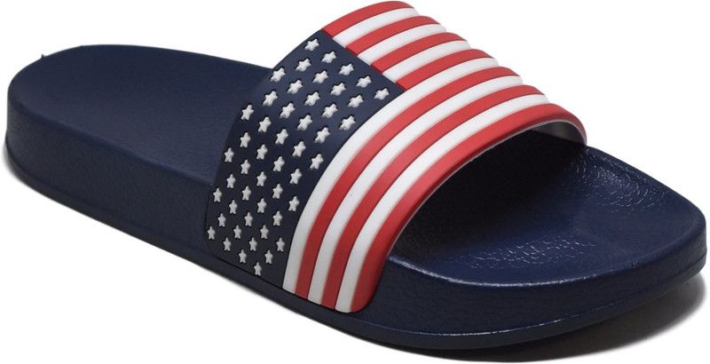 Flip Flops  (Blue, Red, White 9)