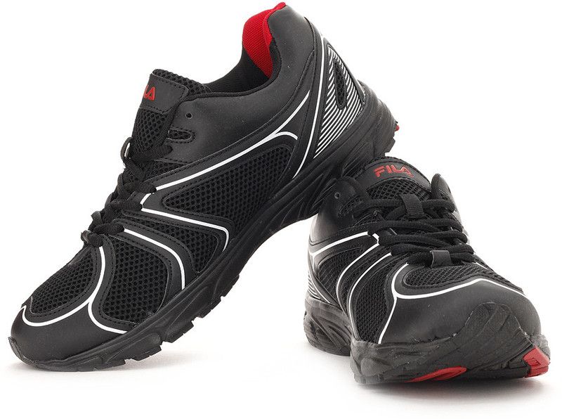Mapple Running Shoes For Men  (Red, Black)